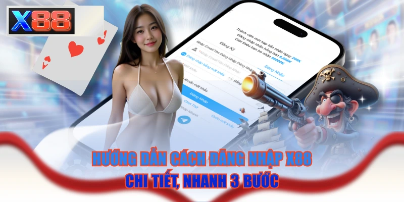 Hướng Dẫn Cách Đăng Nhập X88 Chi Tiết, Nhanh 3 Bước
