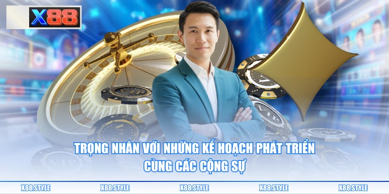 Trọng Nhân với những kế hoạch phát triển cùng các cộng sự